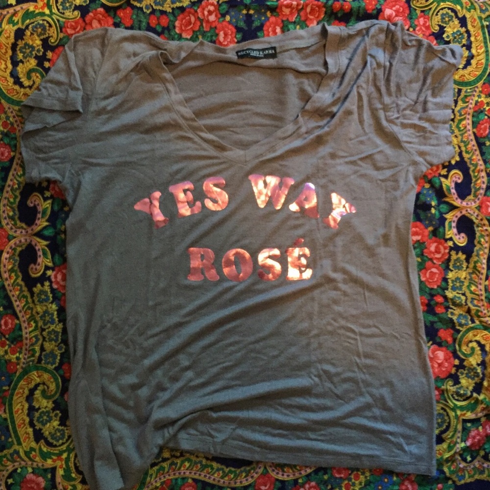 YES WAY ROSÉ Tee - Picture 2 of 3